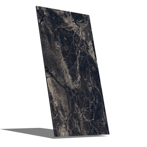 Carreaux de porcelaine polie, céramique bleu-gris, grandes dalles, carreaux à glaçure numérique - Product Image 3