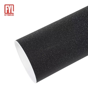 ฟิล์มตกแต่งรถยนต์ PVC สีดำกลิตเตอร์เพชรเงา  แบบติดเอง ยืดหยุ่นสูง เปลี่ยนสีได้ สำหรับรถยนต์และมอเตอร์ไซค์ - Product Image 1