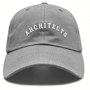 Casquette de baseball rétro brodée avec inscription 'Architect', en coton décontracté, ajustable, 6 panneaux structurés, respirante, pour hommes et femmes, style streetwear - Product Image 5