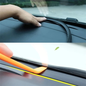 1.6M Car <b>Rubber</b> Sealing <b>Strip</b> Auto Dashboard Sealing <b>Strip</b> Noise Sound Insulation <b>Rubber</b> <b>Strips</b> Universal for Weatherstrip - Product Image 3