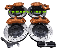 El Kit de pinza GT6 delantera seis trasera cuatro + 1 modificado es adecuado para BMW X1 X2 X3 X4 X5 X6 X7 M3 M4 M5 I5 I7 IX y otros modelos