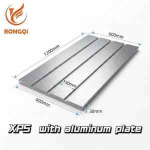 Système de chauffage par le sol à sec, <span class=keywords><strong>XPS</strong></span> avec <span class=keywords><strong>plaque</strong></span> en aluminium, panneaux de chauffage au sol de haute qualité, panneaux d'isolation intérieurs, panneaux <span class=keywords><strong>XPS</strong></span> - Product Image 1