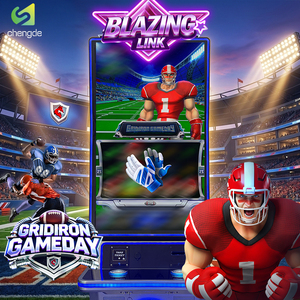 เกมส์ฝึกทักษะแบบเวกัส หน้าจอสัมผัสแนวตั้งขนาด 43 นิ้ว เกมส์นัดจ์ฝึกทักษะ 6 in 1 บอร์ดเกมส์ Blazing Link - Product Image 1
