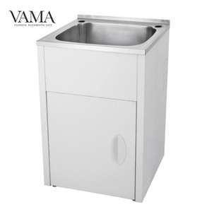 <span class=keywords><strong>Lavage</strong></span> des mains personnalisé VAMA évier en acier inoxydable baignoire à linge et armoire en fer - Product Image 1