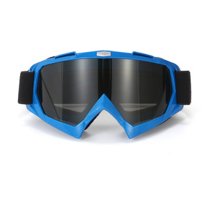Lunettes de cyclisme anti-vent et anti-poussière pour l'extérieur, lunettes de moto tout-terrain, lunettes de casque rétro, universelles pour demi-visage et visage entier, toriques - Product Image 3