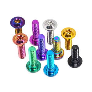 Tornillos de Freno de Disco Anodizados de Cabeza Plana M8 de Aleación de Titanio de Alta Calidad Personalizados para la Industria de Motocicletas - Product Image 5