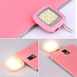 Điện Thoại Di Động Led Selfie <span class=keywords><strong>Flash</strong></span> Fill-In Ánh Sáng Mini Selfie Đèn Pin Cho Điện Thoại Thông Minh Nhiều Nhiếp Ảnh <span class=keywords><strong>16</strong></span> Đèn Led - Product Image 5