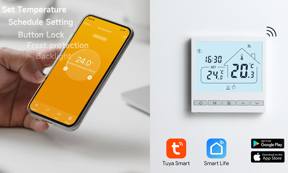 Cina BOT-W506-WIFI Termostato intelligente per fornori di sistemi di caldaie, campione gratuo di fabbrica - - BEOK
