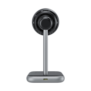 Support de charge sans fil rapide 25W certifié Qi2, station de charge magnétique pour téléphone, <span class=keywords><strong>chargeur</strong></span> de bureau pour <span class=keywords><strong>iPhone</strong></span>, AirPods <span class=keywords><strong>Pro</strong></span>, station d'accueil - Product Image 4