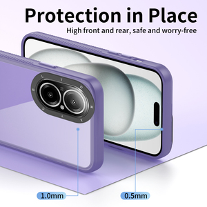 Protector de cámara a prueba de golpes funda trasera de teléfono para OPPO Reno 11 Pro 5G Realme <span class=keywords><strong>C35</strong></span> C53 C55 C51 C3 5I C67 12 Pro Plus 4G cubierta delgada - Product Image 5