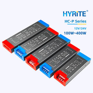 Fuente de Alimentación LED de Aluminio con Conmutación CA-CC de Amplio Voltaje de Entrada, 220V Industrial, PFC, Alto Factor de Potencia, Controlador de Tiras LED de 12V 24V - Product Image 1