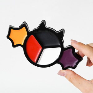 Peinture corporelle pour le visage à effet spécial 5 couleurs avec faux sang, rouge à lèvres rouge et pinceaux pour fournitures de fête Cosplay - Product Image 2