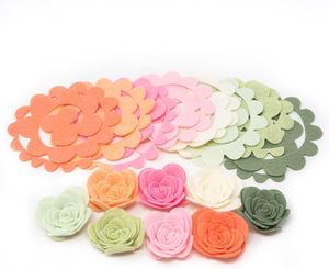 Rosas <span class=keywords><strong>de</strong></span> Fieltro <span class=keywords><strong>de</strong></span> Lana en Diferentes Colores SIN MONTAR, Kits <span class=keywords><strong>de</strong></span> Apliques <span class=keywords><strong>de</strong></span> Flores, Manualidades DIY, Decoración Personalizada para el Día <span class=keywords><strong>de</strong></span> la Madre - Product Image 1