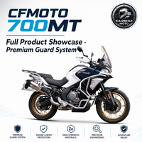 Nouveaux sliders de cadre de moto en acier inoxydable, barres de protection et pare-chocs - Style sport, placement avant