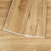 Plancher SPC hybride texturé effet bois étanche Click Lock 4mm 5mm 6mm 7mm 8mm pour salon, salle de bain, salle de sport