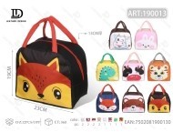 Borsa termica in tessuto Oxford con disegni animati per il pranzo con chiusura a cerniera - Product Image 1