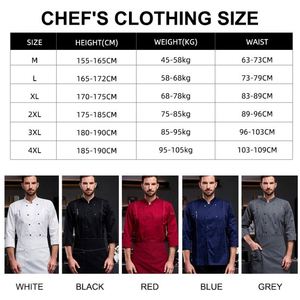 Chaqueta de Chef con Ribete Negro Completo, Uniformes Modernos para Restaurante, Ropa de Trabajo para Camareros y Camareras, Ropa de Seguridad, Chaquetas de Chef a la Moda - Product Image 2