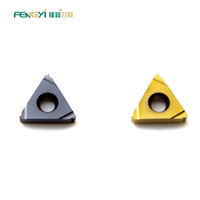 Fengyi Customized Indexable CNC Tool H Threading Inserts Tungsten Carbide AG 60 Threading Turning Inserts