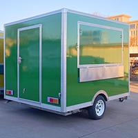 Camion de fast-food personnalisé Kiosque de crème glacée Concession de taco Remorque alimentaire