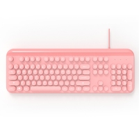 Teclado USB 2.0 con Cable OEM K893c, Tamaño Completo, 104 Teclas, PCB, Plug and Play para Laptop/Escritorio