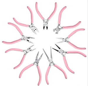 Herramientas para Hacer Joyas, Mini <span class=keywords><strong>Alicates</strong></span> <span class=keywords><strong>de</strong></span> 5 Pulgadas <span class=keywords><strong>de</strong></span> Varios <span class=keywords><strong>Tipos</strong></span> para Hacer Joyas - Product Image 4