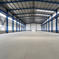 Almacén Industrial Prefabricado de Acero con Estructura de Ingeniería Moderna y Soldadura Prefabricada