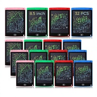 Tablette d'écriture LCD pour enfants 8,5 pouces, tableau à gribouiller effaçable – Jouet éducatif coloré en gros, cadeau d'anniversaire ou de Noël pour