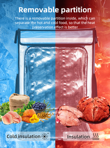 Mochila Térmica Impermeable con Calefacción Eléctrica para Entrega de <span class=keywords><strong>Pizza</strong></span> <span class=keywords><strong>Glovo</strong></span>, para Transporte de Alimentos - Product Image 4