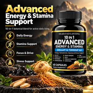 Cápsulas de Shilajit y Tongkat Ali de Marca Privada con Ashwagandha y Maca para la Resistencia Masculina, Servicio OEM ODM - Product Image 3