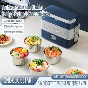 Calentador Portátil de Alimentos, Lonchera Eléctrica Autocalentable para el Hogar y la Oficina - Product Image 2