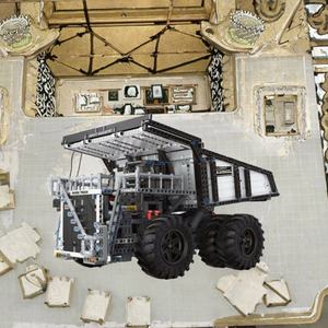 Pour Mould King 13170, blocs de construction sur le thème des voitures, camion minier en plastique, jouets pour les petits enfants à construire et à jouer avec - Product Image 4