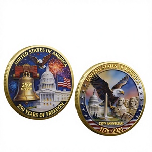 Pièce de Monnaie de Prière « Dieu Bénisse », Badge Saint Michel, Pièce de Défi, Souvenir de Collection en Métal Plaqué Or pour Cadeau ou Collection - Product Image 5
