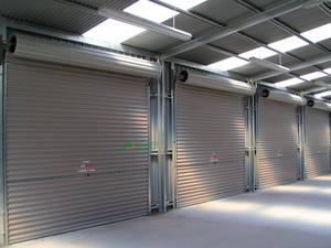 2024 Porte de garage roulante manuelle en aluminium en acier inoxydable à commande <span class=keywords><strong>électronique</strong></span> de sécurité <span class=keywords><strong>silencieuse</strong></span> en aluminium - Product Image 2