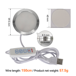 USB RGB LED éclairage d'armoire Offres Spéciales impression 3D Puck télécommande étagère éclairage Bambu Lab lampe LED kit avec coque - Product Image 4