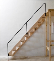 Escalier pliant domestique, échelle murale de rangement, échelle invisible pour grenier, escalier TikTok, escalier sur mesure, escalier pliant