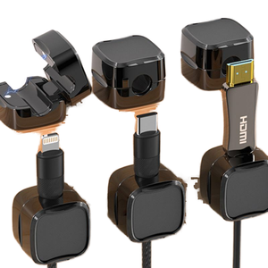 Dây từ chủ mạnh mẽ dính dây dây thủ môn bàn quản lý cáp thiết bị cáp clip tổ chức Túi Cáp - Product Image 1