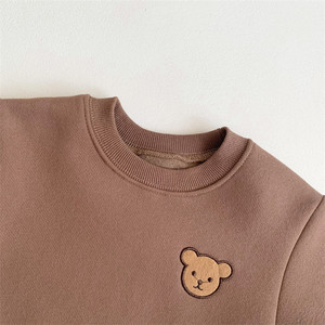1 pz Logo personalizzato RTS primavera autunno neonato bambino ragazzi ragazze vestiti cotone orso bambino felpa - Product Image 6