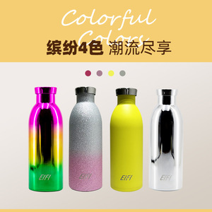 Eifi Water <b>Bottle</b> 500ml Insulated Stainless Steel For Home Office Travel - Product Image 2