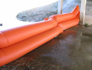 Buona qualità rapida diga rivestita in Pvc Anti allagamento riempite d'acqua sacchetti di barriera con rivestimento in Pvc impermeabile telone barriera di controllo delle inondazioni - Product Image 4