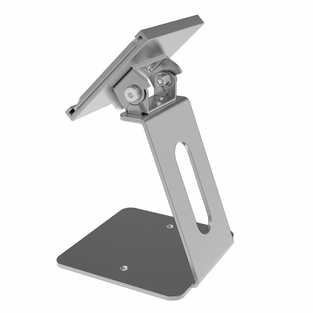 Fast Food Restaurant Self-Service Tablet Stand, Anti-Slip & Anti-Theft Wall Mount Holder for Menu Display, Easy Install