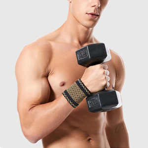 Muñequera deportiva transpirable, absorbente del sudor, que mejora la presión, antiesguinces, para tenis, fitness, soporte para adultos - Product Image 1