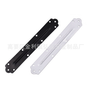 Connector Iron Plate 250x38mm Black Durable <b>Desk</b> Support Modern Simple Style - Product Image 4