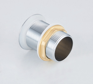 Tapón de Desagüe de Latón de Alta Calidad G1-1/2" para Lavabo de Baño con Tapón de Goma para Fregadero y <span class=keywords><strong>Bañera</strong></span> - Product Image 3