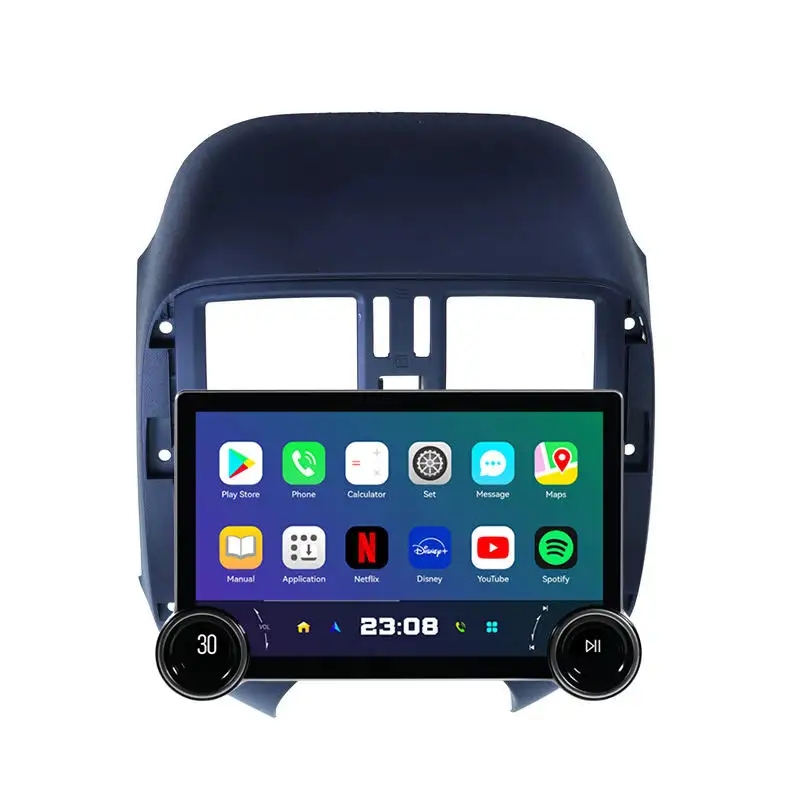 Cho Nissan nắng 2011 2013 Android Car đa phương tiện 11.5inch 2K DVD player Xe đài phát thanh Wifi Carplay GPS navigation với màn hình cảm ứng