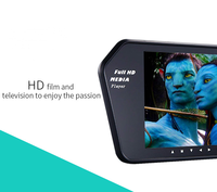 Monitor de 7 pulgadas para coche, pantalla universal de alta calidad de 1080p, con botón HD