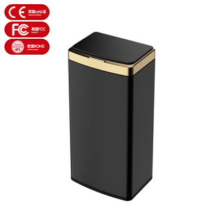 40L stainless steel intelligent compost bin for kitchen/ Chinese-made sensor trash can kitchen trash cansmart bin sensor