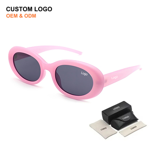 New Arrivals Fashion Vintage Ladies Party Outdoors Sun Glasses Classic Colorful Polarized UV400 Small Oval Sunglasses for Women - Product Image 1