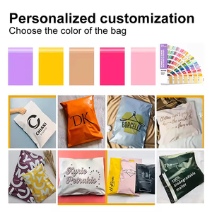 Sobres de Envío de Poliéster Rosa Mate Impermeables con Logotipo Impreso Personalizado, Bolsa Postal para Ropa - Product Image 5