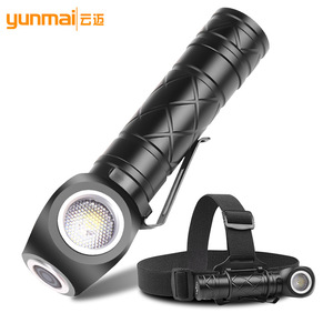 Linterna frontal LED portátil de alta potencia con batería incorporada y carga magnética para uso en exteriores - Product Image 5
