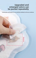 Bavoirs jetables en coton Mu Chun pour bébés, anti-régurgitation, nouveau-nés, avec tour de cou à 360 degrés, motif dessin animé, vente en gros